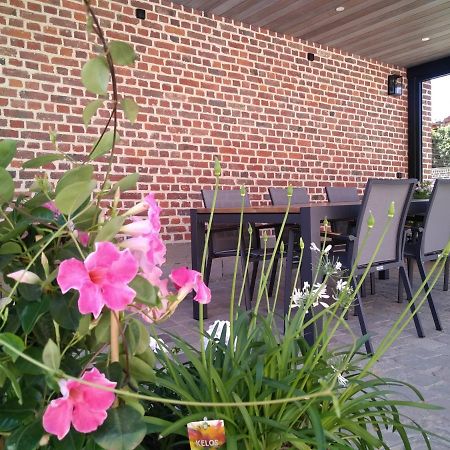 Vakantiewoning Mierzicht Met Prive Wellness Haspengouw Boekhout المظهر الخارجي الصورة