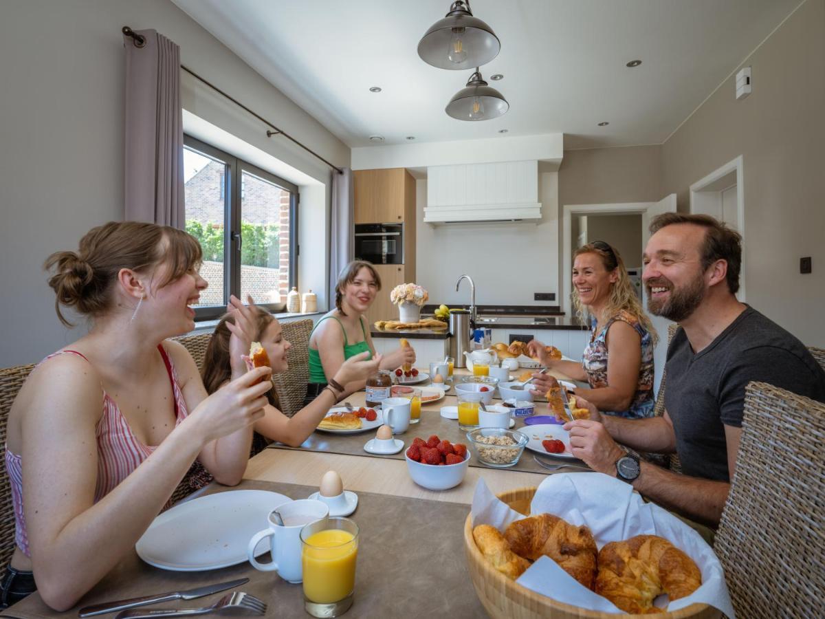 Vakantiewoning Mierzicht Met Prive Wellness Haspengouw Boekhout المظهر الخارجي الصورة