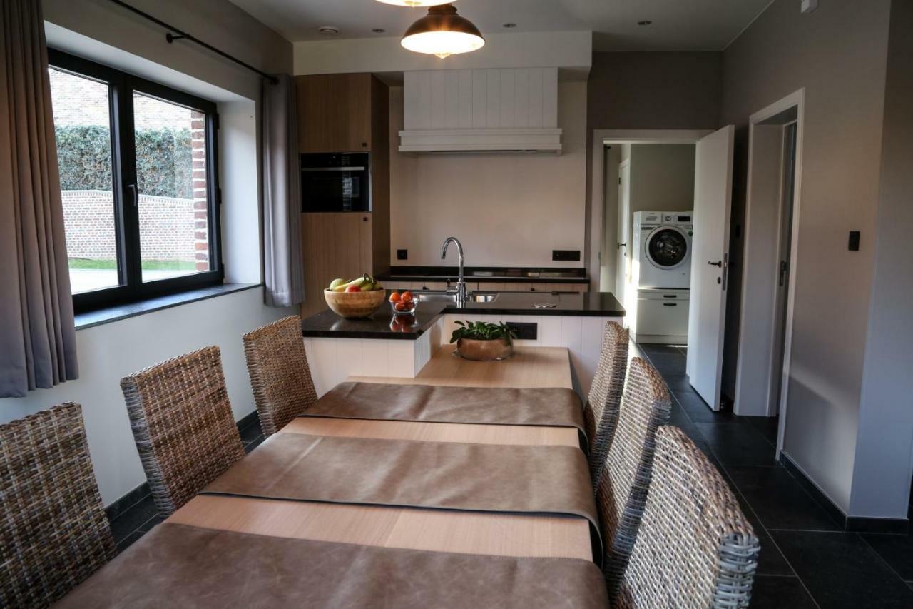 Vakantiewoning Mierzicht Met Prive Wellness Haspengouw Boekhout المظهر الخارجي الصورة