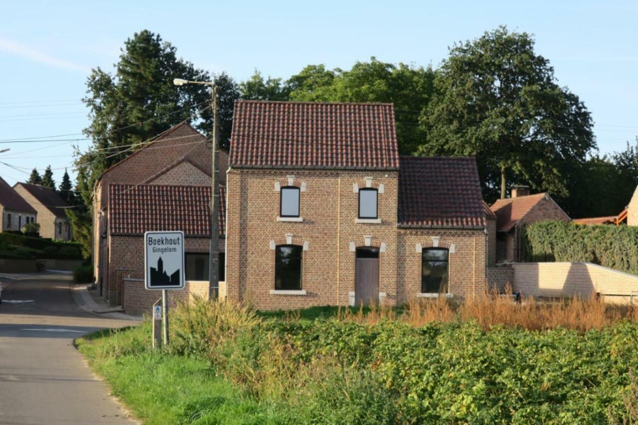 Vakantiewoning Mierzicht Met Prive Wellness Haspengouw Boekhout المظهر الخارجي الصورة