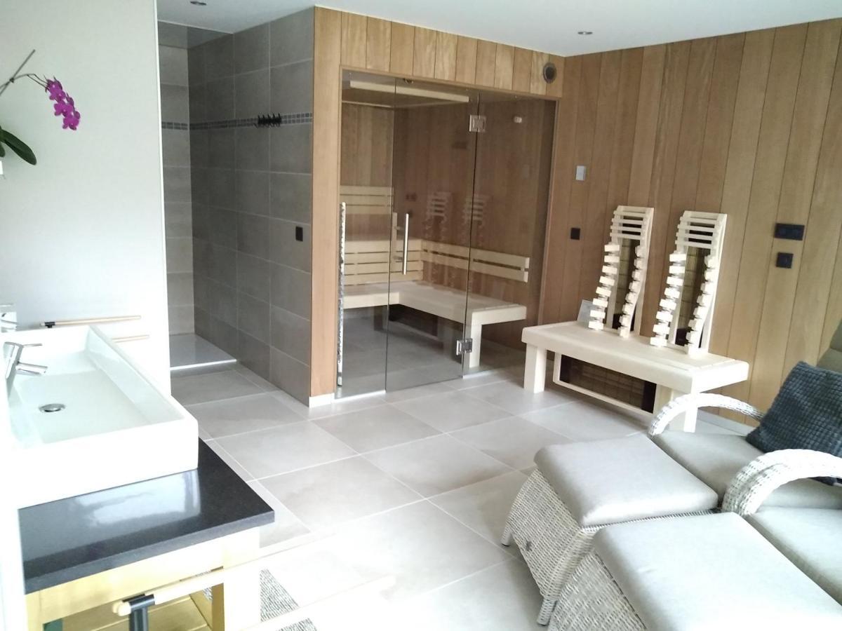 Vakantiewoning Mierzicht Met Prive Wellness Haspengouw Boekhout المظهر الخارجي الصورة