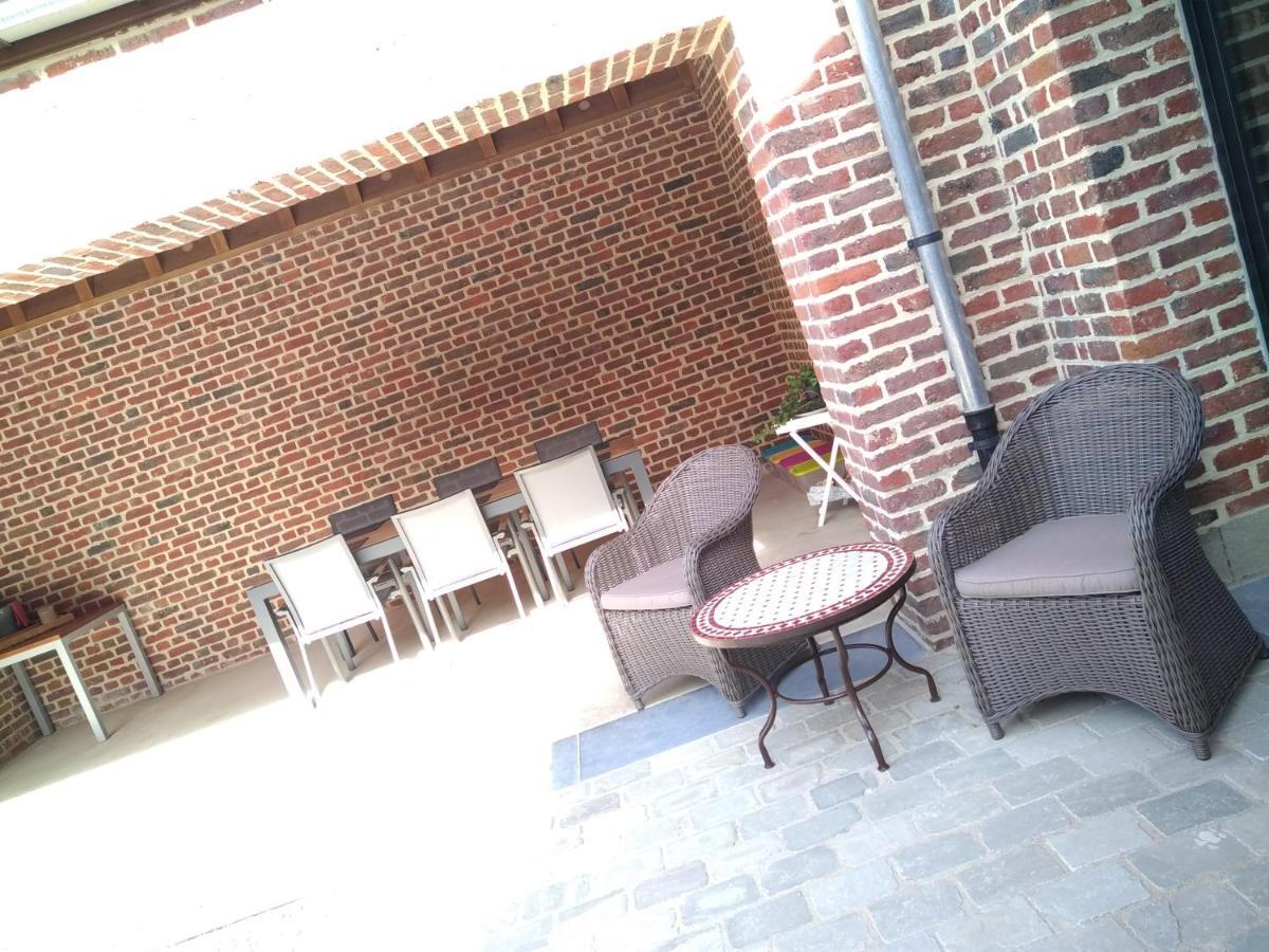 Vakantiewoning Mierzicht Met Prive Wellness Haspengouw Boekhout المظهر الخارجي الصورة